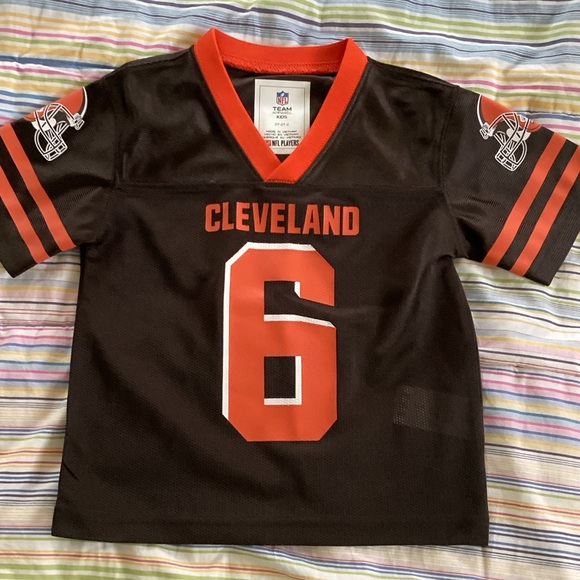Vintage 2 kids 2T 3T Cleveland Browns Jerseys NWOT NFL - Picture 2 of 7